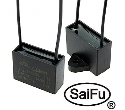 Конденсатор: CBB61   5uF  450V  (SAIFU)