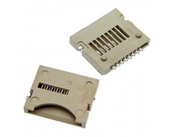 Держатель карт: Micro-SD SMD plastic right socket                 