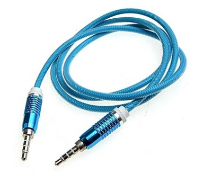 Аудио/Видео шнур: AUX0001 3.5mm 4pin  1m