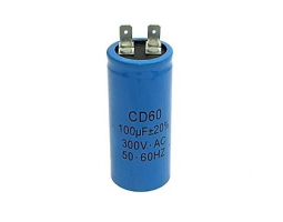 Конденсатор: CD60 100uF 300V Конденсатор: CD60 100uF 300V