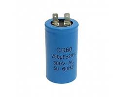 Конденсатор: CD60 250uF 300V Конденсатор: CD60 250uF 300V