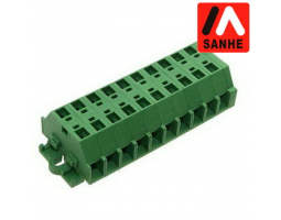 Клеммник нажимной: SH331-6.0-10P1 (green) Клеммник нажимной: SH331-6.0-10P1 (green)