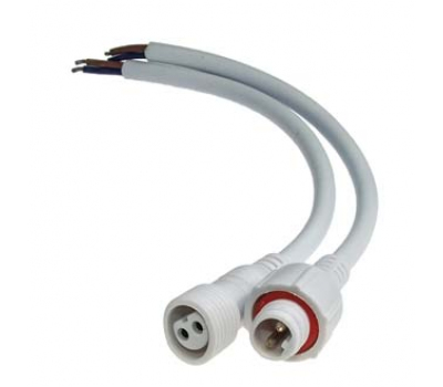 Разъем: 2pin WP L=40 D=19mm 2*0.5mm2 Разъем: 2pin WP L=40 D=19mm 2*0.5mm2