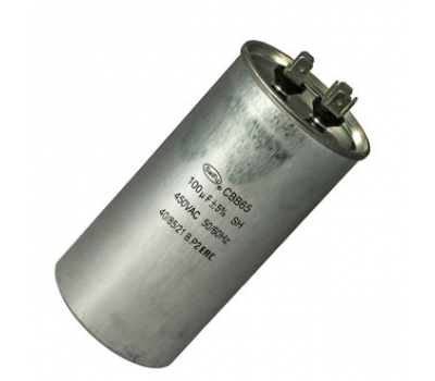 Конденсатор: CBB65 100uF 450V (SAIFU) Конденсатор: CBB65 100uF 450V (SAIFU)