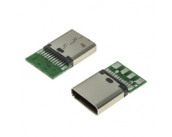 Разъем USB: USB3.1 TYPE-C 24PF-030                            