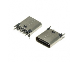 Разъем USB: USB3.1 TYPE-C 24PF-012                            
