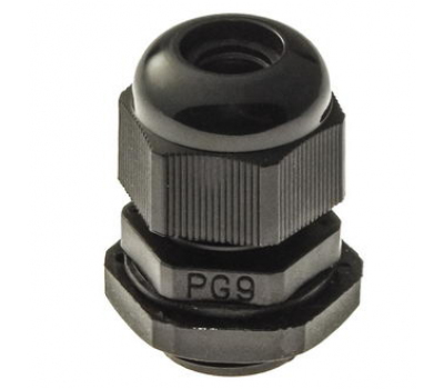 Кабельный ввод: PG 9 (IP 54) Черный