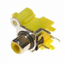 Разъем: RCA-108D2 гнездо на плату                         