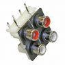 Разъем: RCA-410   гн на плату (RS-410)                    