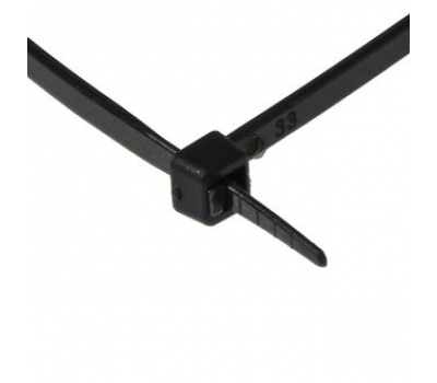 Кабельные стяжки: 300x4 black (100шт) Кабельные стяжки: 300x4 black (100шт)