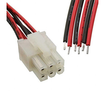 Межплатный кабель: MF-2x3F wire 0,3m AWG20