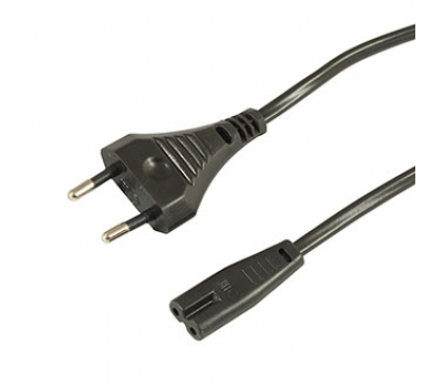 Сетевой шнур: ШВВП-АП S52C7 2х0.75 1.8м(ч)