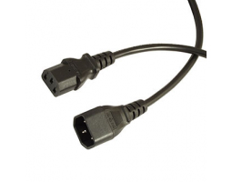 Сетевой шнур: ПВС-АП C13C14 3х0.75 1.8м(ч)                      