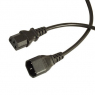 Сетевой шнур: ПВС-АП C13C14 3х0.75 1.8м(ч)                      