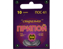 Припой: ПОС 61 Припой: ПОС 61