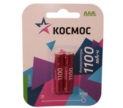 Аккумулятор: Космос R03 1100mAh Ni-MH Аккумулятор: Космос R03 1100mAh Ni-MH
