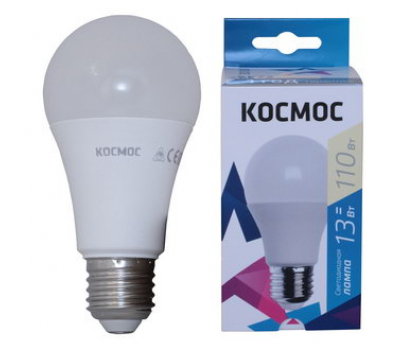Лампа светодиодная: Космос LkecLED13wA60E2730 Лампа светодиодная: Космос LkecLED13wA60E2730