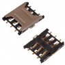Держатель карт: Nano SIM 6pin 1.35H                               