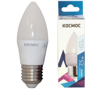 Лампа светодиодная: Космос LkecLED7.5wCNE2745 Лампа светодиодная: Космос LkecLED7.5wCNE2745