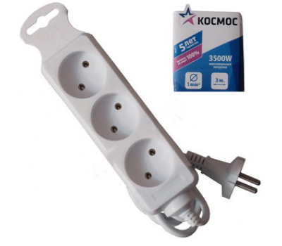 Удлинитель: Космос YKsm3m-3g(K)