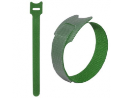 Хомут: липучка 150х12 мм, зеленый (100шт)                