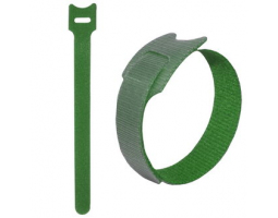 Хомут: липучка 210х16 мм, зеленый (50шт)                 