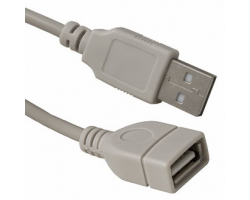 Компьютерный шнур: USB-A F  USB-A M 1.8m  (SZC)                      