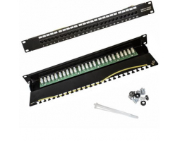 Патч-панель: RH-PP1U25TEL Патч-панель: RH-PP1U25TEL
