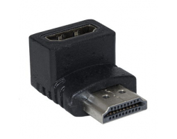 Разъем: HDMI (m)-HDMI (f) angle Разъем: HDMI (m)-HDMI (f) angle