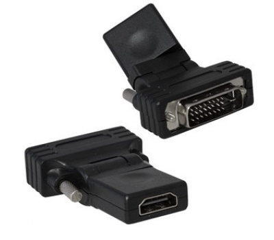 Разъем: DVI-D (m)-HDMI (f) turn Разъем: DVI-D (m)-HDMI (f) turn
