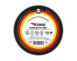 Изолента: KR-09-2206 0.13х19 черная Изолента: KR-09-2206 0.13х19 черная