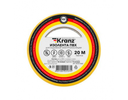 Изолента: KR-09-2602 0.13х15 желтая Изолента: KR-09-2602 0.13х15 желтая