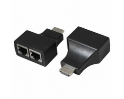 Разъем: HDMI (m)-RJ-45(8P-8C)                             