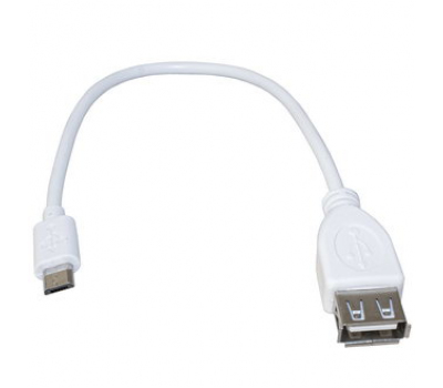 Компьютерный шнур: USB2.0 A(f)-micro USB B(m) W 0.2m