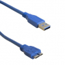 Компьютерный шнур: USB3.0 A(m)-micro USB B(m) Bl 1.8m                