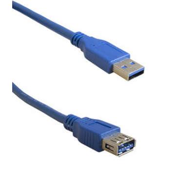 Компьютерный шнур: USB3.0 A(m)-USB A(f) Bl 1.8m