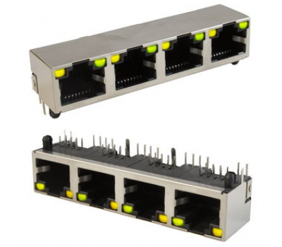 Разъем: TJ9-8P8-04 LED Разъем: TJ9-8P8-04 LED