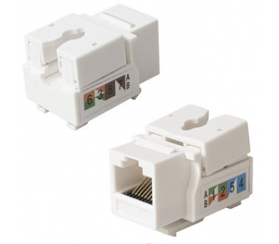 Модульная вставка: RH-RJ45U5E/90W Модульная вставка: RH-RJ45U5E/90W