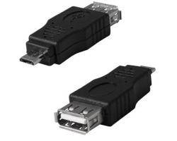 Разъем USB: USB2.0 A(f)-micro USB B(m)                        