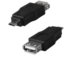 Разъем USB: USB2.0 A(f)-micro USB B(m)                        