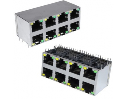 Разъем: TJ9-2-10P8-04 LED                                 