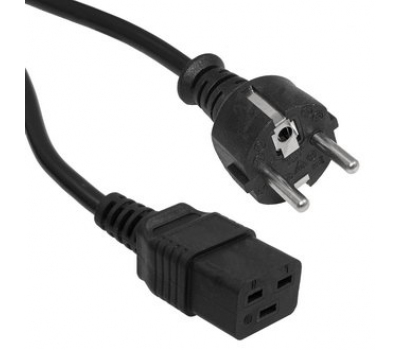 Сетевой шнур: SCZ C19/Schuko-01 3m 3x1.5 16A