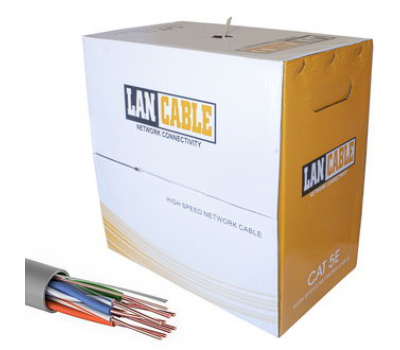 Витая пара: 5e U/UTP 4PR 24AWG CCA (305м) Витая пара: 5e U/UTP 4PR 24AWG CCA (305м)