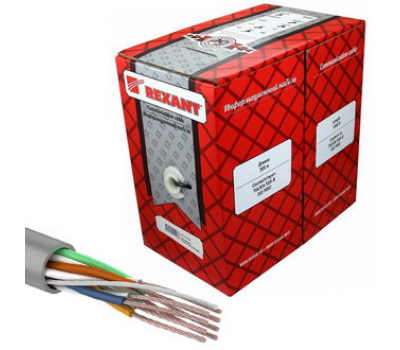 Витая пара: 01-0044 U/UTP 5e PVC 4PR 24AWG 305м
