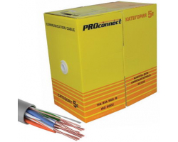 Витая пара: 01-0048-3 U/UTP 5 PVC 4PR 26AWG305м               