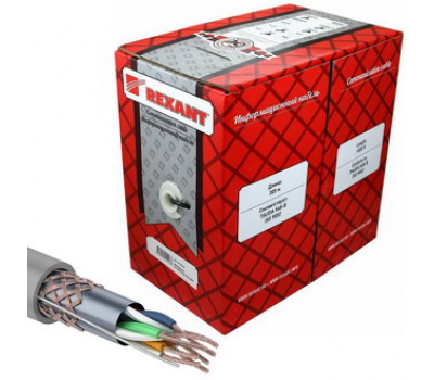 Витая пара: 01-0343 SF/UTP 5e PVC 4PR 24AWG305м Витая пара: 01-0343 SF/UTP 5e PVC 4PR 24AWG305м