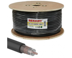 Кабель коаксиальный: 01-2041 RG-213 96% 100м(ч)                        