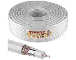 Кабель коаксиальный: 01-2223 RG-6U+Cu 75% 100м(б)                      
