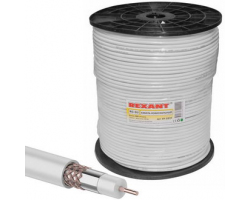 Кабель коаксиальный: 01-2231 RG-6U+Cu 64% 305м(б)                      
