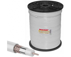 Кабель коаксиальный: 01-2233 RG-6U+Cu 75% 305м(б)                      